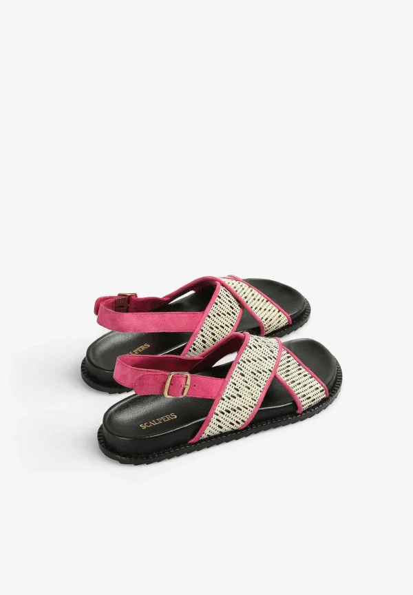 Sale Scalpers Sandalias Planas Cruzadas