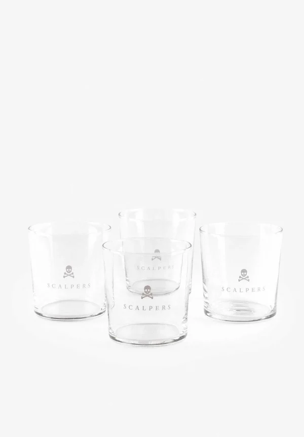 Clearance Scalpers Set Vasos Calavera