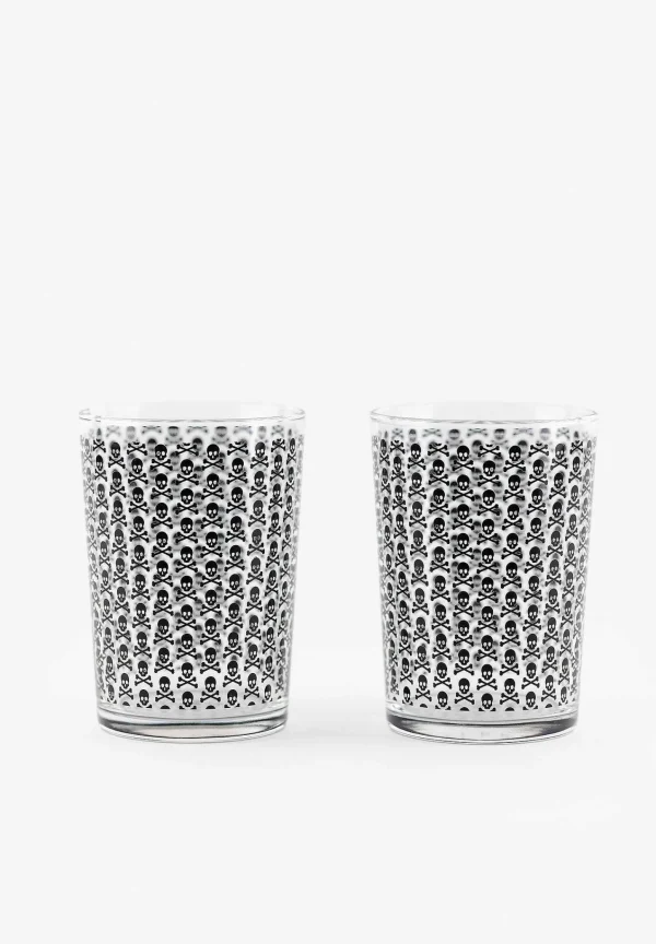 Best Sale Scalpers Set Vasos Sidra Calaveras All Over