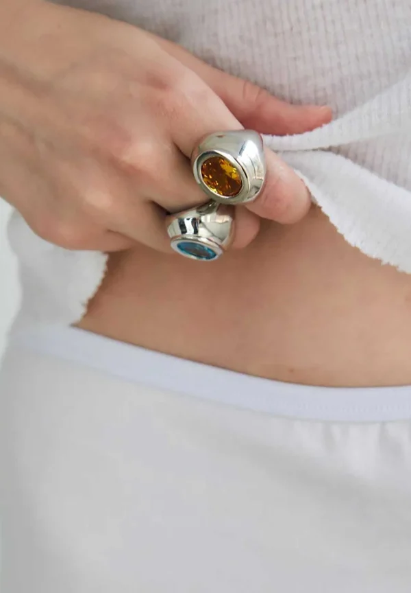 Best Sale Scalpers Sita Nevado | Anillo Yin
