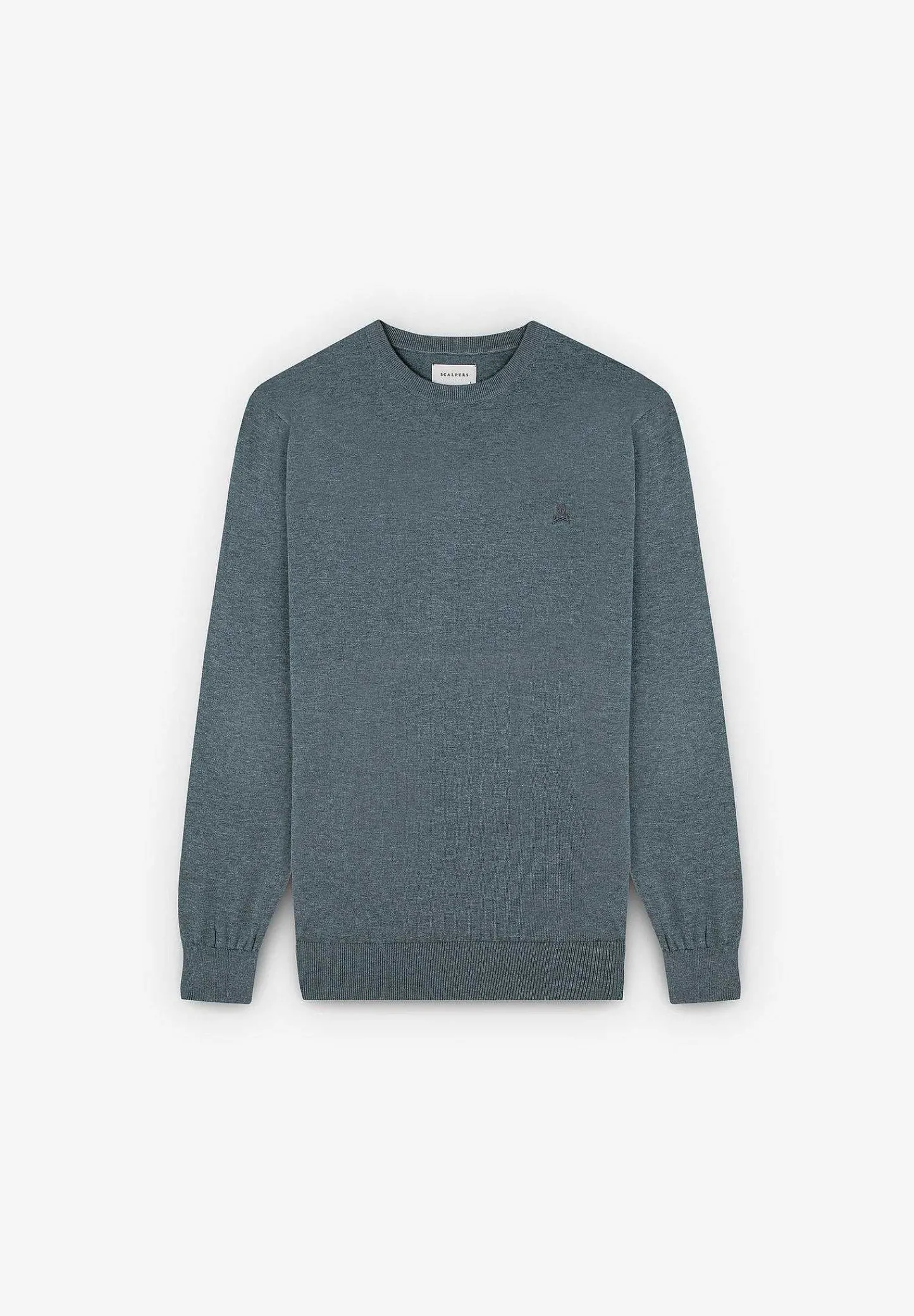 skull_round_neck_0.webp Discount Scalpers Skull Round Neck