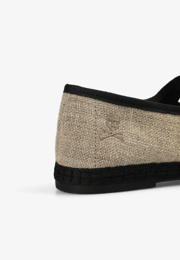 Discount Scalpers Slippers Lino Detalles Contraste