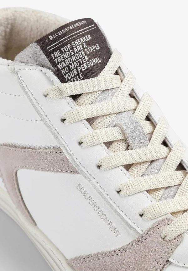 Clearance Scalpers Sneakers Altas Detalles Serraje