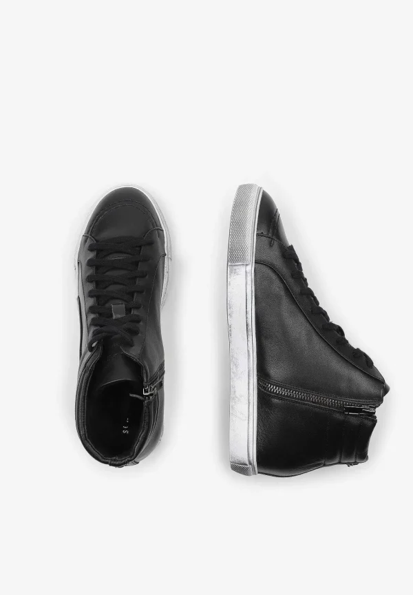 Cheap Scalpers Sneakers Altas Piel