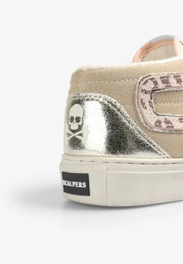 Best Sale Scalpers Sneakers Animal Print Detalle Metalizado