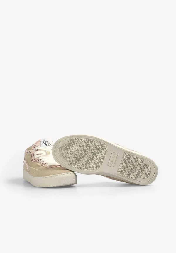 Best Sale Scalpers Sneakers Animal Print Detalle Metalizado