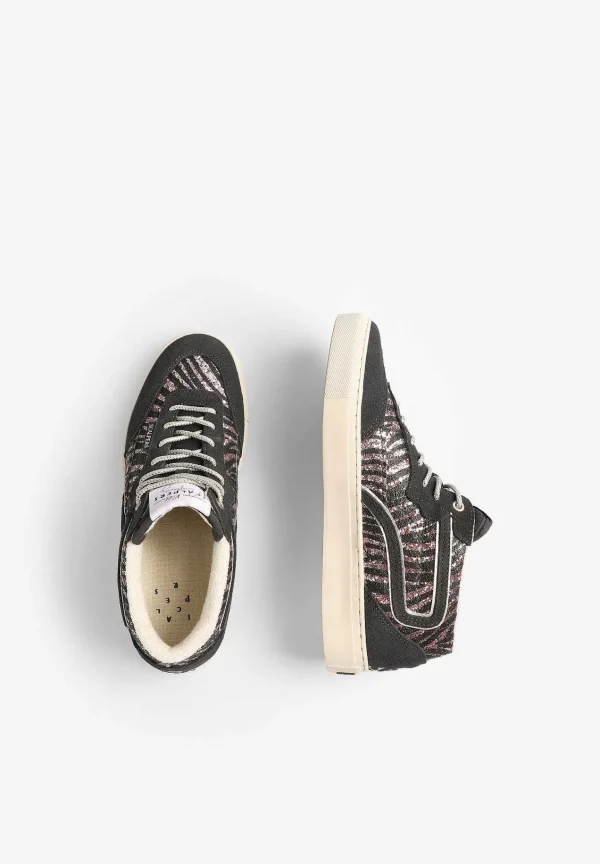 Best Sale Scalpers Sneakers Animal Print Glitter