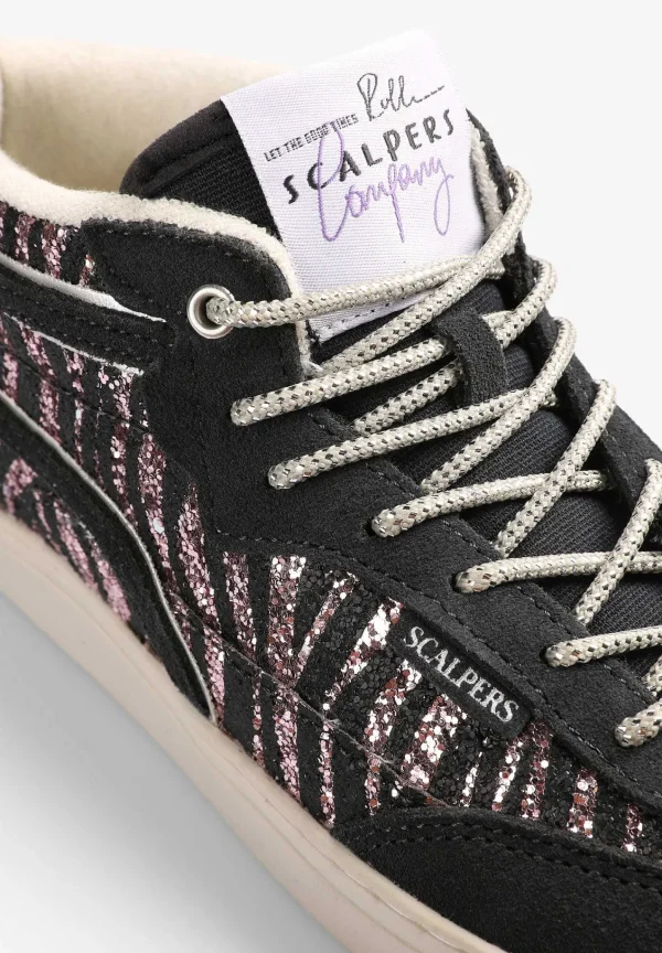 Best Sale Scalpers Sneakers Animal Print Glitter