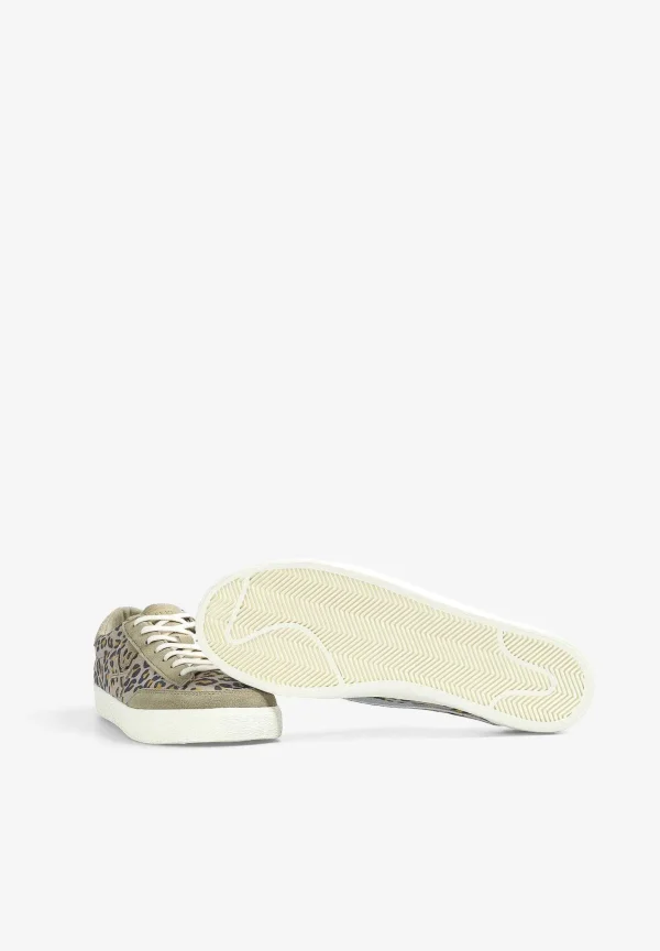 Hot Scalpers Sneakers Bajas Calavera Animal Print