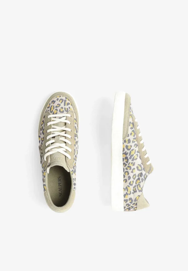 Hot Scalpers Sneakers Bajas Calavera Animal Print