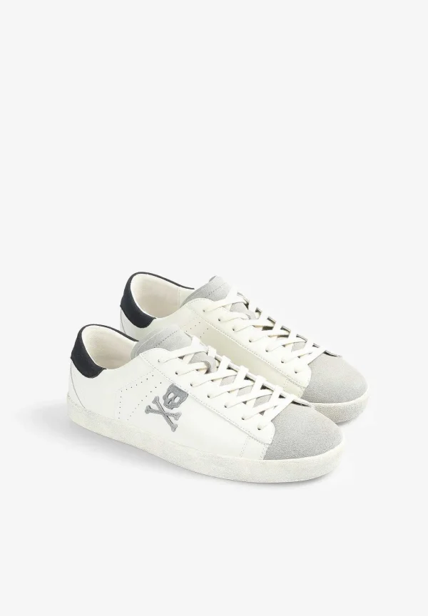 Cheap Scalpers Sneakers Bajas Napa Calavera