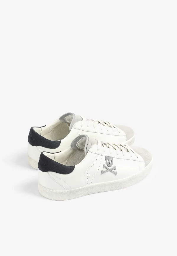 Cheap Scalpers Sneakers Bajas Napa Calavera