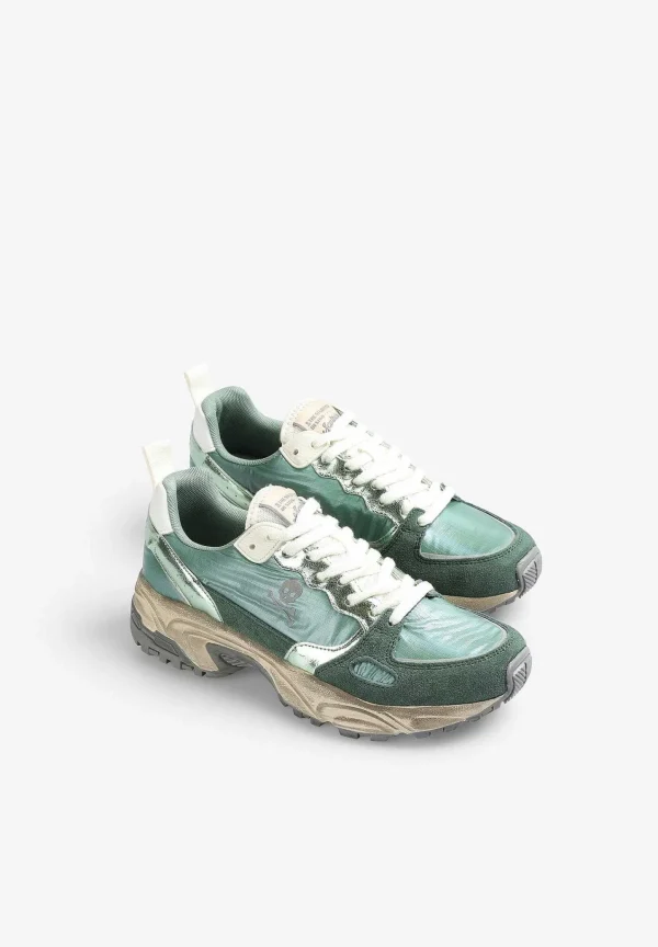 Online Scalpers Sneakers Combinada Metalizada