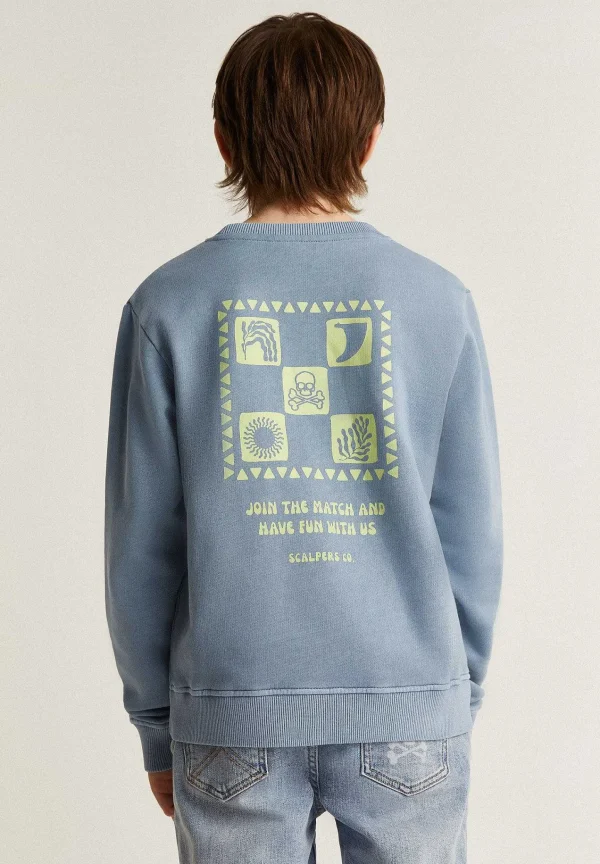 Sale Scalpers Sudadera Bolsillo Canguro