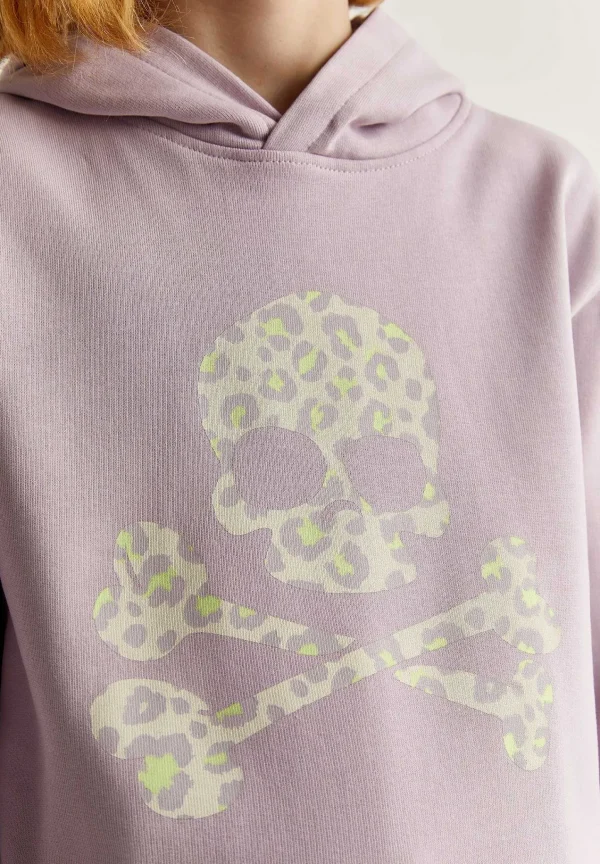 Store Scalpers Sudadera Capucha Calavera Animal Print