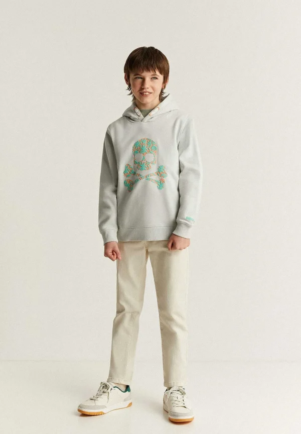 Online Scalpers Sudadera Capucha Cordones Decorativos