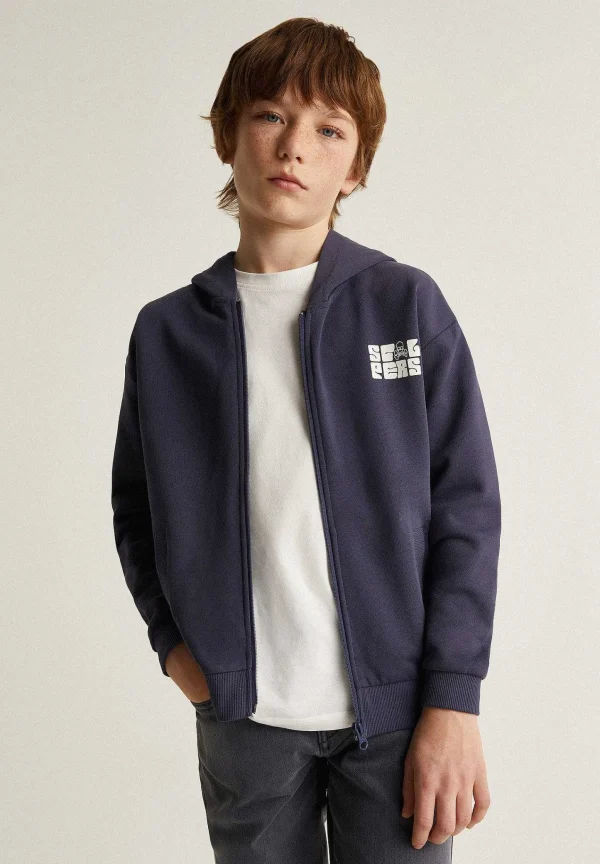 Online Scalpers Sudadera Capucha Cremallera