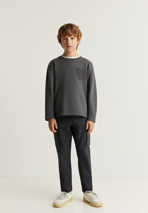 Fashion Scalpers Sudadera Detalle Bolsillo Terry