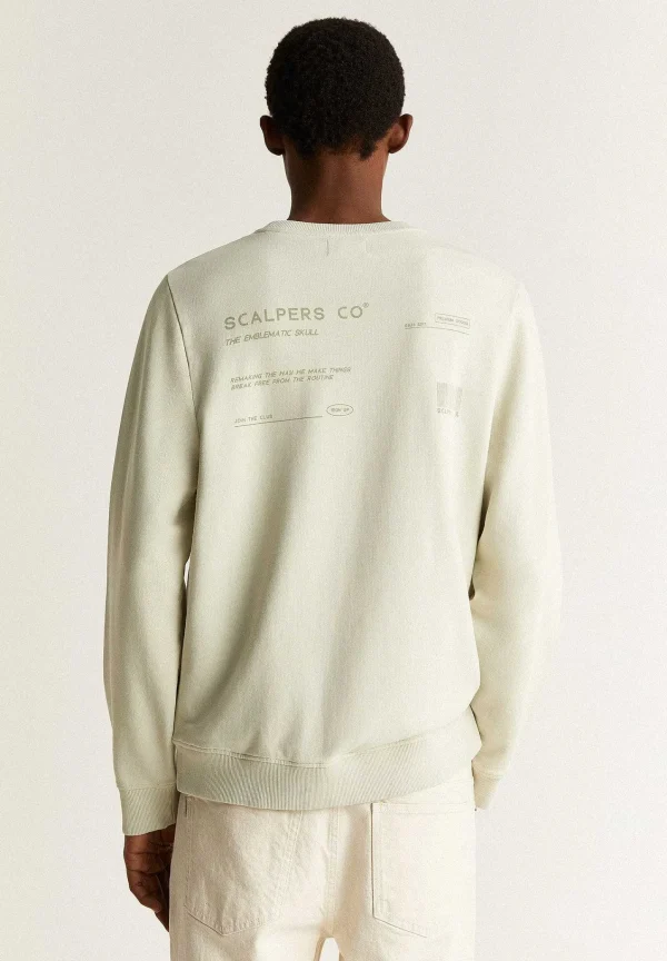 New Scalpers Sudadera Detalle Parche Pecho