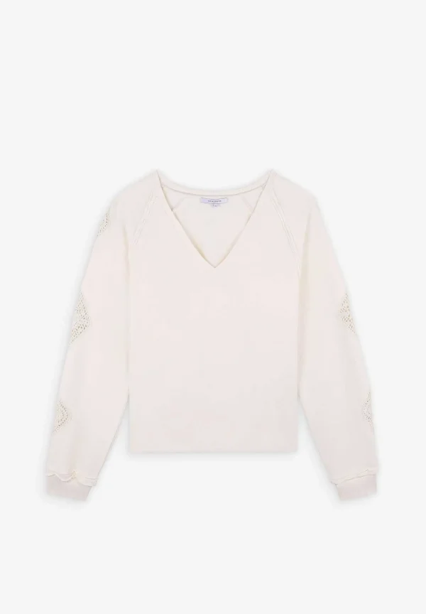 Outlet Scalpers Sudadera Detalles Crochet