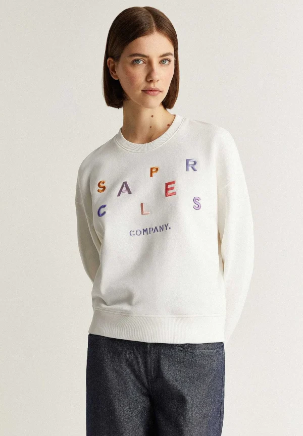 New Scalpers Sudadera Logo Bordado