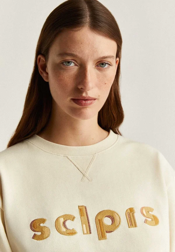 Store Scalpers Sudadera Logo Bordado Lurex