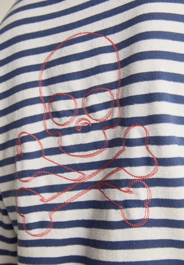 Outlet Scalpers Sudadera Rayas Calavera Contorno