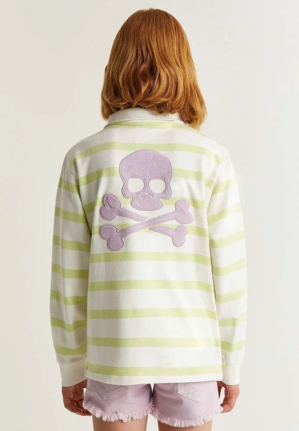 Flash Sale Scalpers Sudadera Rayas Detalle Cremallera