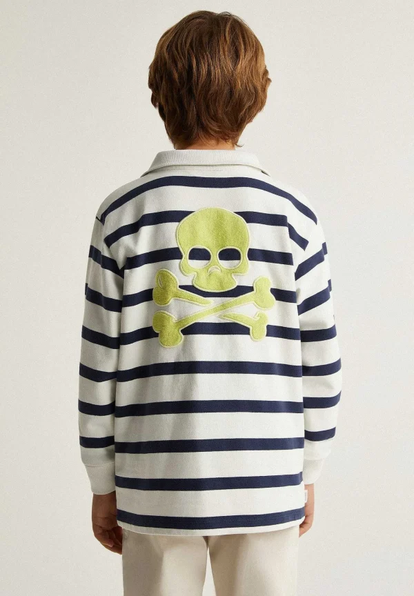Store Scalpers Sudadera Rayas Detalle Cremallera