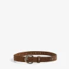 Clearance Scalpers Suede Studs Belt