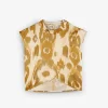 Discount Scalpers Top Animal Print Cruzado