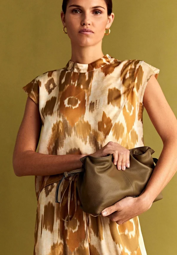 Discount Scalpers Top Animal Print Cruzado