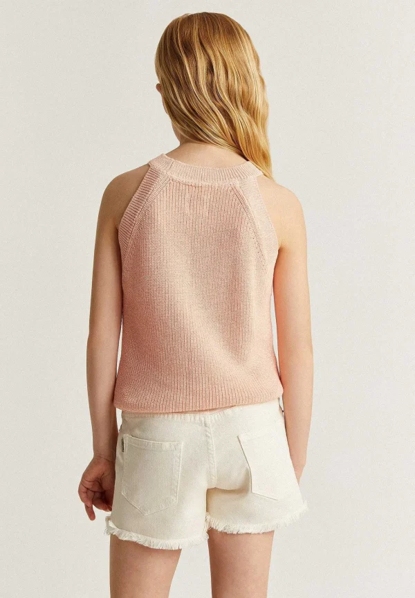 Online Scalpers Top Punto Cuello Halter