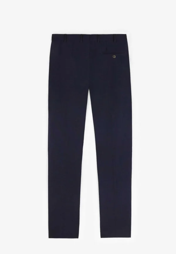 Outlet Scalpers Traje Azul Marino Bolsillos Parche