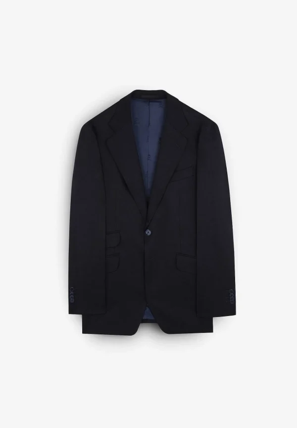 Clearance Scalpers Traje Azul Marino Lana