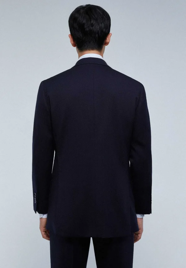 Clearance Scalpers Traje Azul Marino Lana