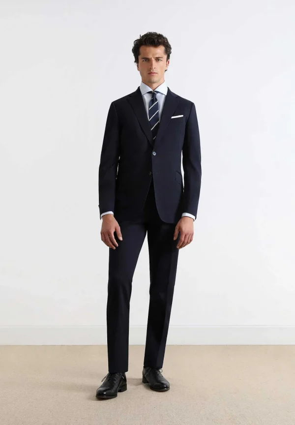 New Scalpers Traje Clasico Azul Marino