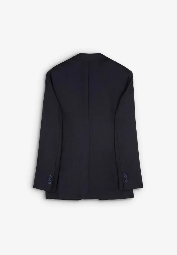 Fashion Scalpers Traje Estructura Azul Marino Lana
