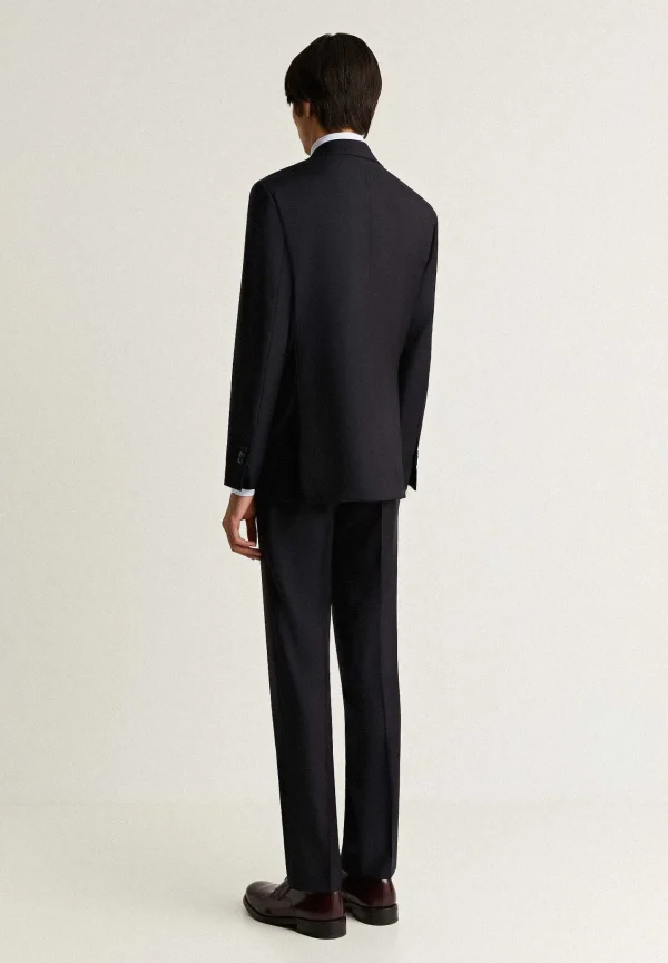 Fashion Scalpers Traje Estructura Azul Marino Lana