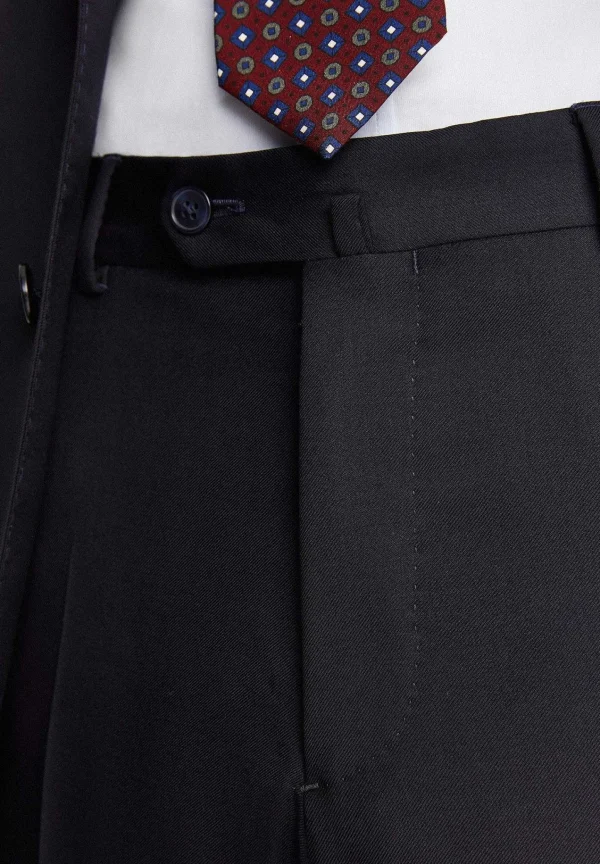 Fashion Scalpers Traje Estructura Azul Marino Lana
