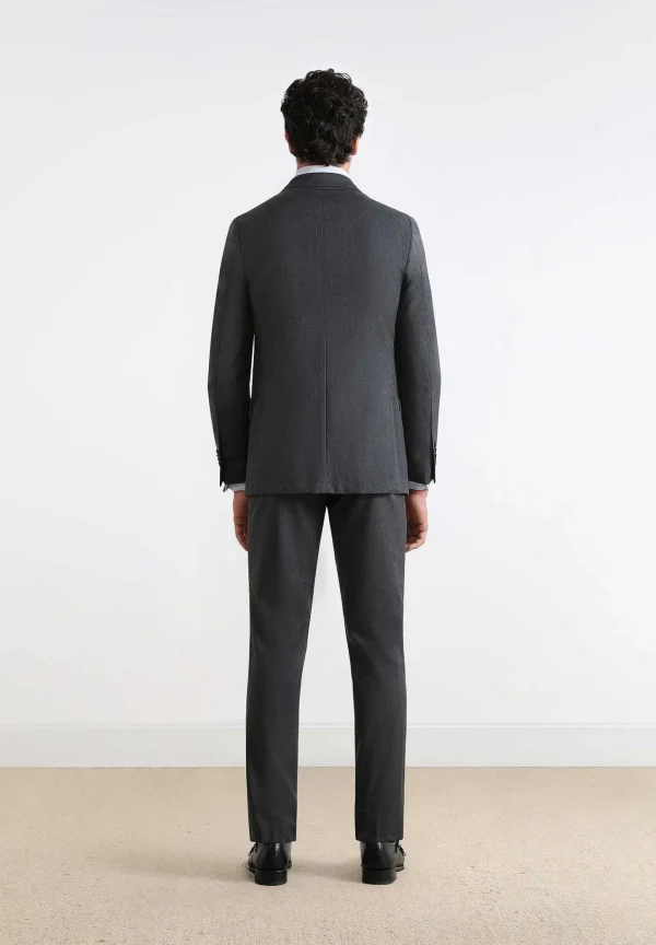 New Scalpers Traje Estructura Gris Lana