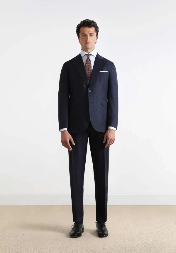 Flash Sale Scalpers Traje Premium Azul Marino Punta De Lanza
