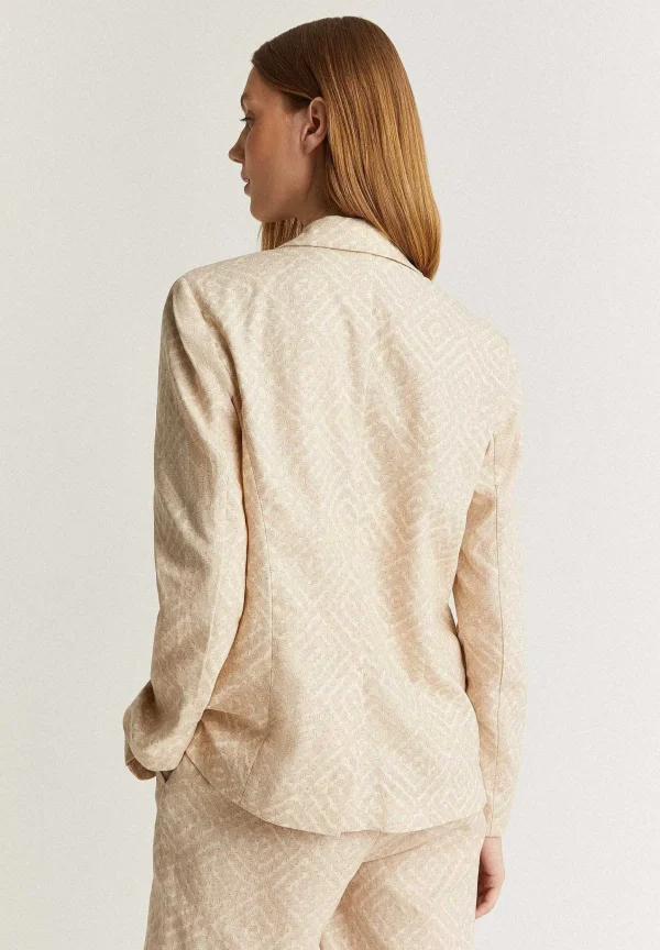 Clearance Scalpers Trim Print Blazer