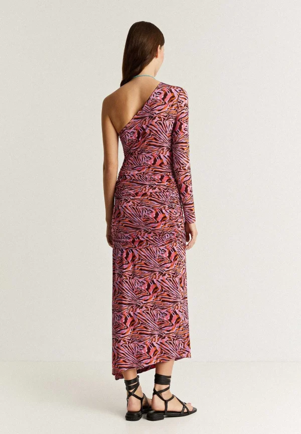 Flash Sale Scalpers Vestido Asimetrico Frunces