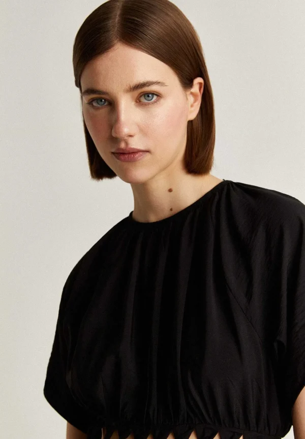 Clearance Scalpers Vestido Midi Aberturas Cintura