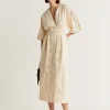 Clearance Scalpers Vestido Midi Bordados