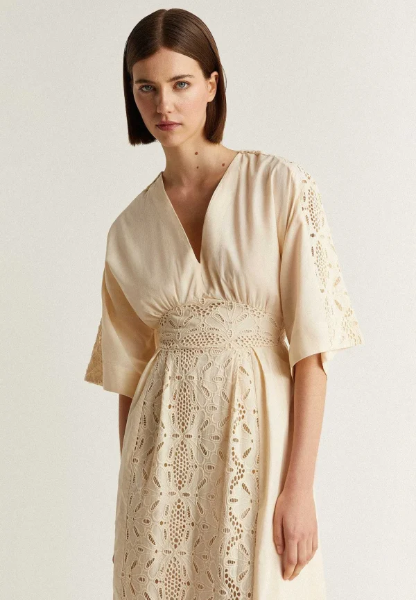 Clearance Scalpers Vestido Midi Bordados