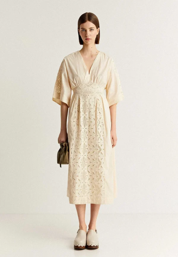 Clearance Scalpers Vestido Midi Bordados