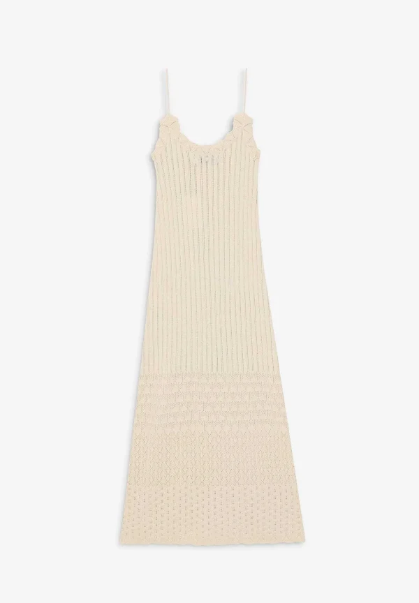 Clearance Scalpers Vestido Midi Crochet Tirantes