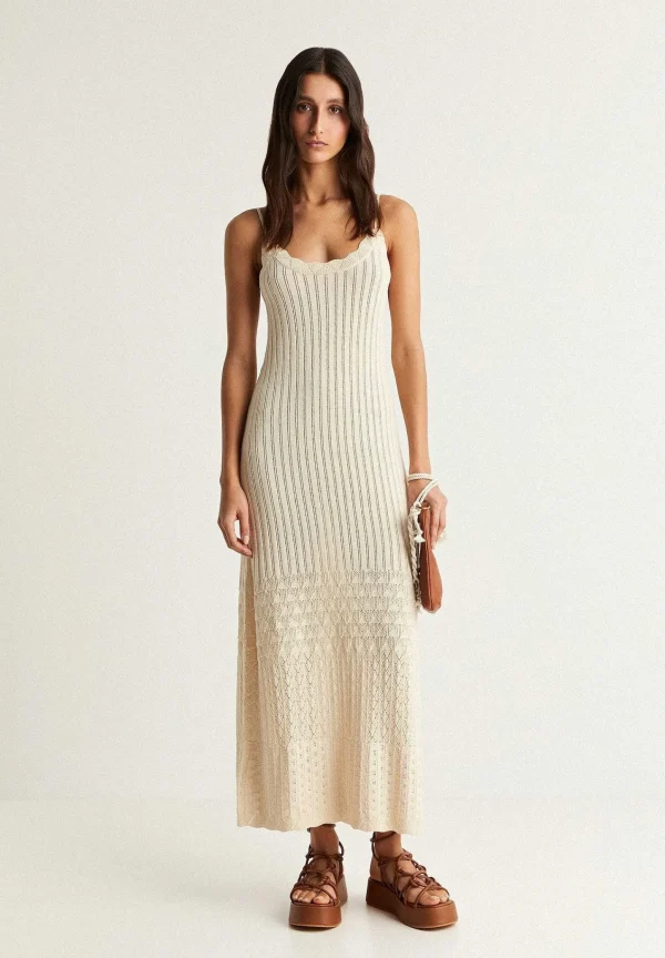 Clearance Scalpers Vestido Midi Crochet Tirantes